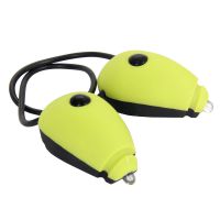 Sada osvětlení WOWOW - přední a zadní mini blikačka s elastickou šňůrkou - lemon set