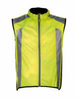 Vesta reflexní WOWOW DARK JACKET 1.0 s reflexními prvky 3M