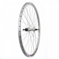 Výplet 559/26" zadní, ráfek dvoustěnný stříbrný, náboj Shimano kazeta 8/9 sp RU