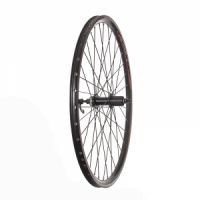 Výplet 559/26" zadní, ráfek dvoustěnný černý disk, náboj Shimano kazeta 8/9 sp centerlock