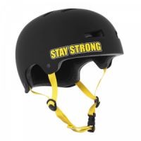 Přilba TSG Evolution Charity Stay Strong černá matná
