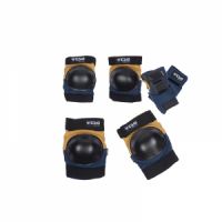 Chrániče TSG Junior skateset modro-žlutá