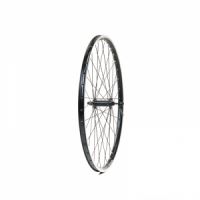 Výplet 559/26" přední, ráfek dvoustěnný černý, náboj Shimano RM-70 RU 36