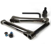Kliky BMX 34R ORTO CRANKS černý chrom