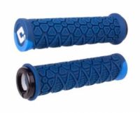Gripy MTB ODI Vanquish, v2.1 Lock-On, MTB, Closed End, Navy Blue / Blue