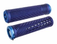 Gripy MTB ODI CF, v2.1 Lock-On, MTB, Closed End, Saphire / Blue