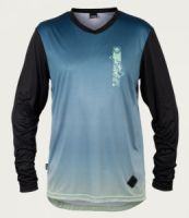 Dres TSG Waft Jersey dlouhý rukáv Blue matcha gradient