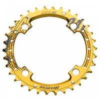 Převodník Reverse CW Shiftable Race SL 104 mm, 34 zubů zlatý