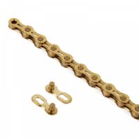 Řetěz 10 sp. KMC X10EL Ti-N GOLD, 114čl.