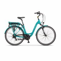 Elektrokolo Apache WAKITA CITY 26" zelenomodrá 2017 - sleva na lak