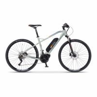 Elektrokolo krosové Apache Matto MX 16 Ah 21" světle šedá - sleva za lak 1