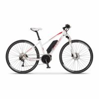 Elektrokolo cross Apache Matto lady Bosch Active Plus 400 Wh bílá 2018