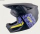 Přilba integrální TSG Sentinel Graphic design Violet Yellow Flakes
