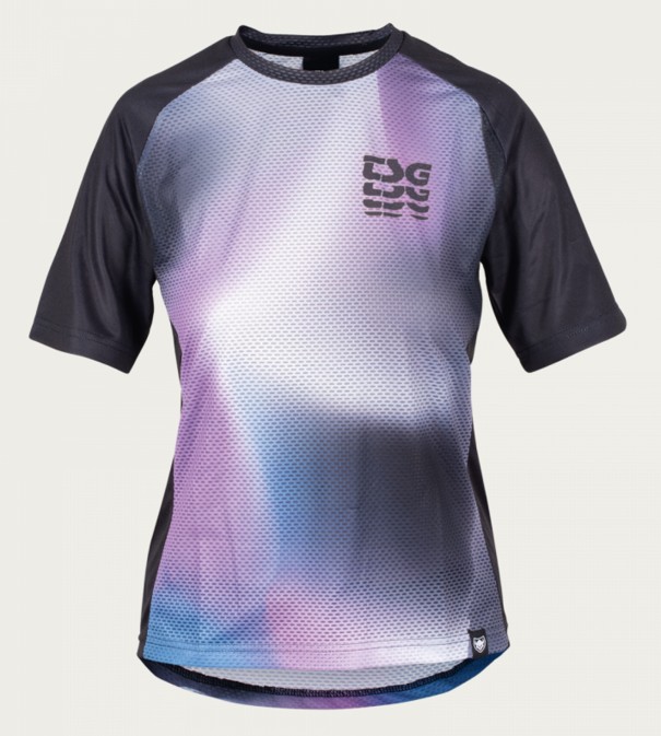 Dres dámský TSG Seen jersey krátký rukáv Mauve swirl-fade