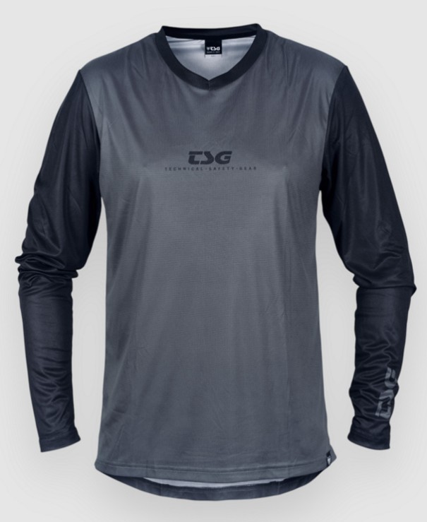 Dres TSG Waft Jersey dlouhý rukáv Black-coal