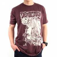 Tričko Demolition Melt plum heather
