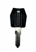 Klíček blanko k zámku baterie SP2.1 a SP2.0 levé frézování se středovou drážkou