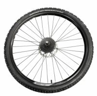 Výplet 622/29" zadní, ráfek Remerx Rocky Disc, náboj Shimano TX505 kazeta 9 sp obutý