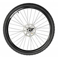 Výplet 622/29" přední, ráfek Remerx Rocky Disc, náboj Shimano TX505 32, obutý 