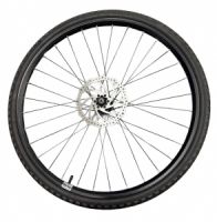 Výplet 622/29" přední, ráfek Remerx Rocky Disc, náboj Formula DC-20 LW 32, obutý 