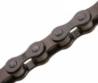 Řetěz  1 sp. KMC Z1 wide brown (montážní balení) , 128 čl. 