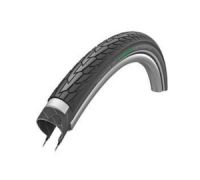 Plášť 28" (50-622) Schwalbe Road Cruiser Plus PunctureGuard Green, reflexní pruh