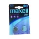 Baterie knoflíková CR 2016 Lithium Maxell blistr 2 ks