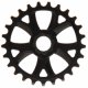 Převodník BMX CULT OS Spline Drive 19mm černý